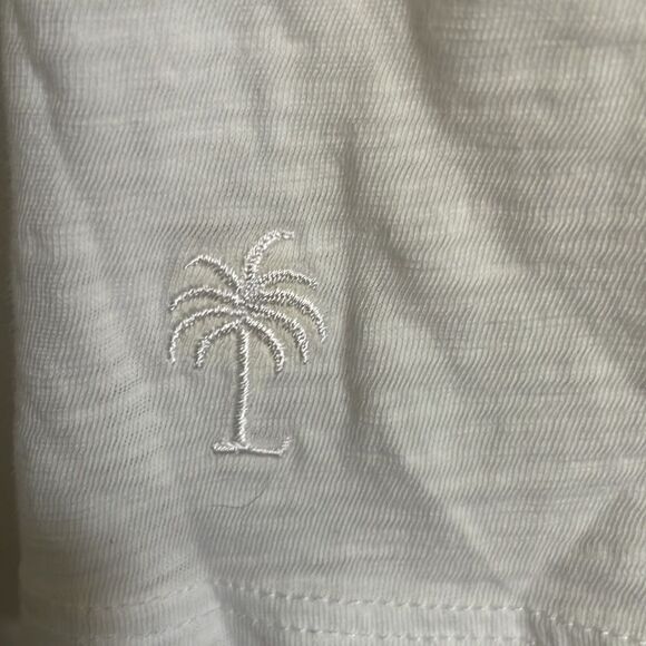 Lilly Pulitzer White Strapless Ruffle Top - Picture 2 of 6